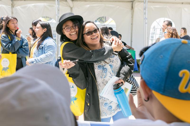 UCLA Student and Parent